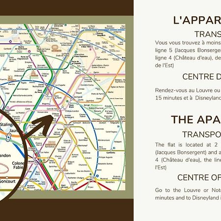 New And Cosy In Heart Of Paris, 12E, 4Pers Leilighet Eksteriør bilde