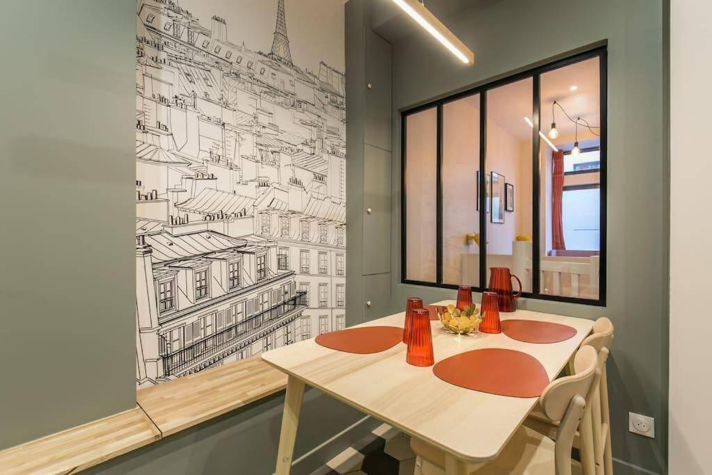 New And Cosy In Heart Of Paris, 12E, 4Pers Leilighet Eksteriør bilde